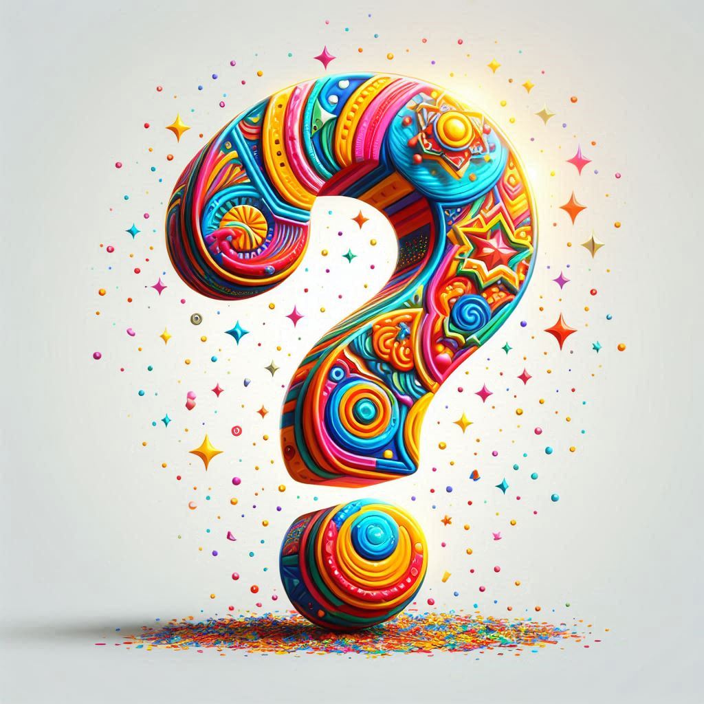 Image of Question mark to go with the blog post about what is AI